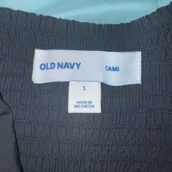 Old Navy Black and White Polka Dot Cami Dress - Picture 4 of 5